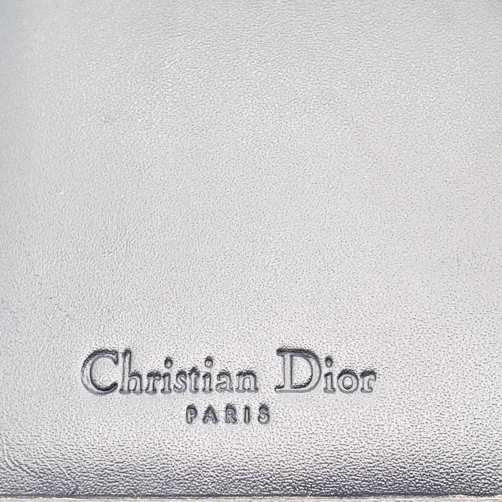 100% Authentic Christian Dior Navy Blue Canvas Wallet - Picture 12 of 12